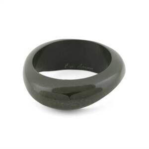 NEW BEN-AMUN women's resin bangle in olive green